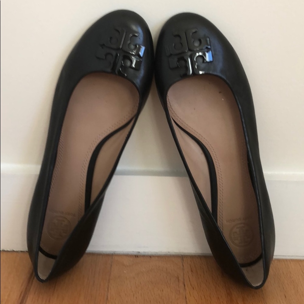 Tory Burch Georgia Black Ballet Flat